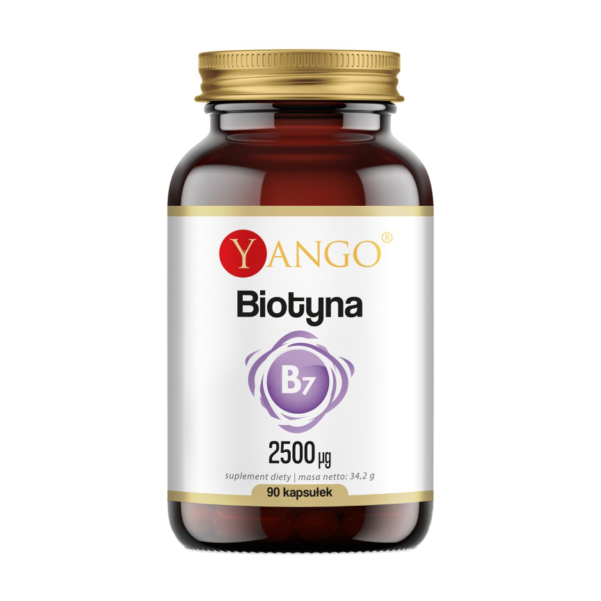 Біотин Yango Biotin 2500 мкг, 90 капсул